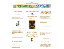 Tablet Screenshot of eco-pros.org